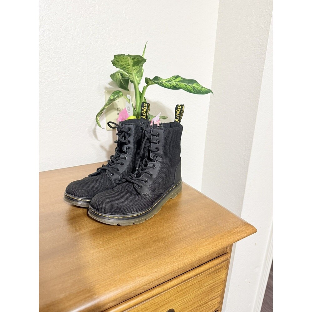 Dr. Martens Combs J Black Poly Casual Boots Size US 4Men’s / 5 Women’s Excellent